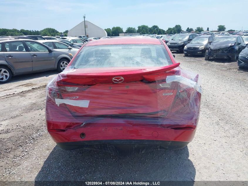 2014 Mazda Mazda3 VIN: JM1BM1V72E1130968 Lot: 12028934