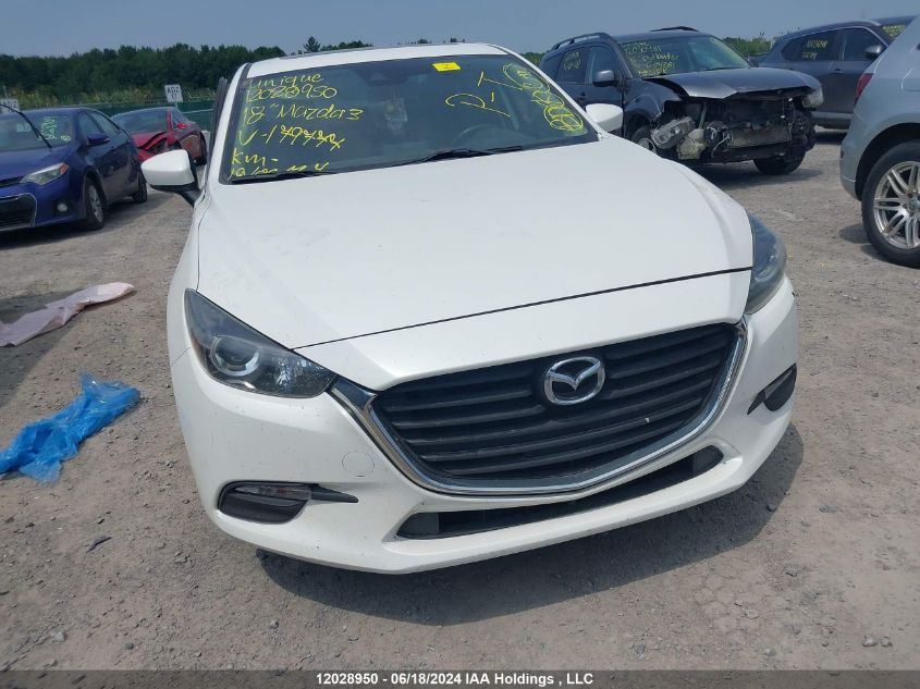 2018 Mazda Mazda3 VIN: JM1BN1V7XJ1179777 Lot: 12028950