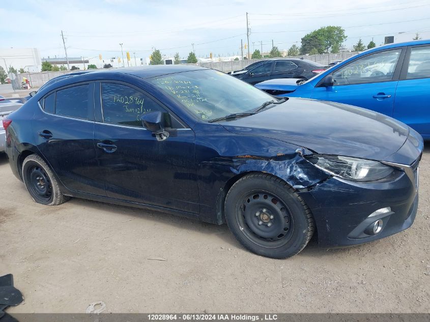 2016 Mazda Mazda3 VIN: JM1BM1W33G1281381 Lot: 12028964