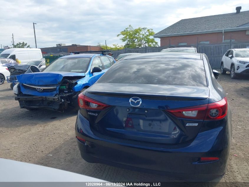 2016 Mazda Mazda3 VIN: JM1BM1W33G1281381 Lot: 12028964