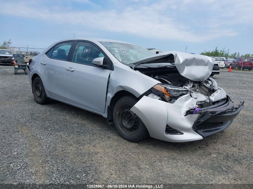 2018 Toyota Corolla Ce/Le/Se VIN: 2T1BURHE5JC044424 Lot: 12028967