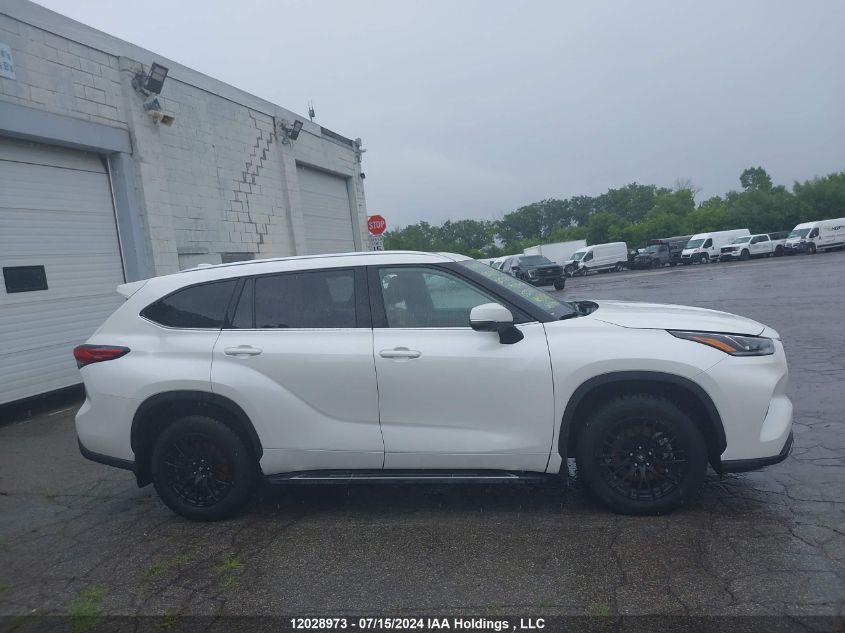 2020 Toyota Highlander Platinum VIN: 5TDFZRBHXLS035167 Lot: 12028973