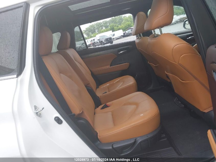 2020 Toyota Highlander Platinum VIN: 5TDFZRBHXLS035167 Lot: 12028973