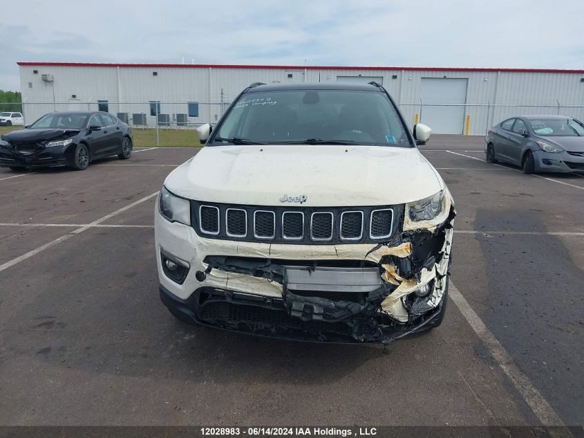 2020 Jeep Compass North VIN: 3C4NJDBB4LT162889 Lot: 12028983