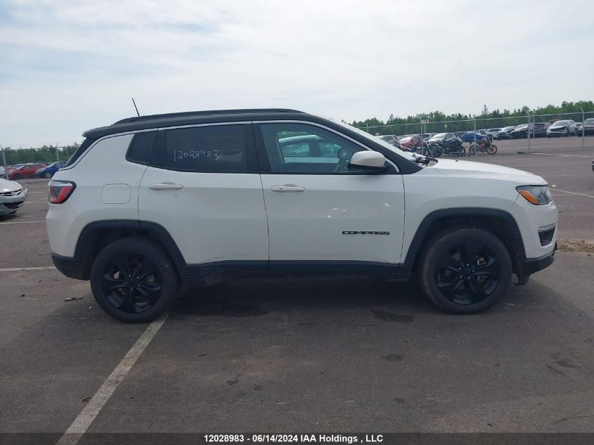 2020 Jeep Compass North VIN: 3C4NJDBB4LT162889 Lot: 12028983