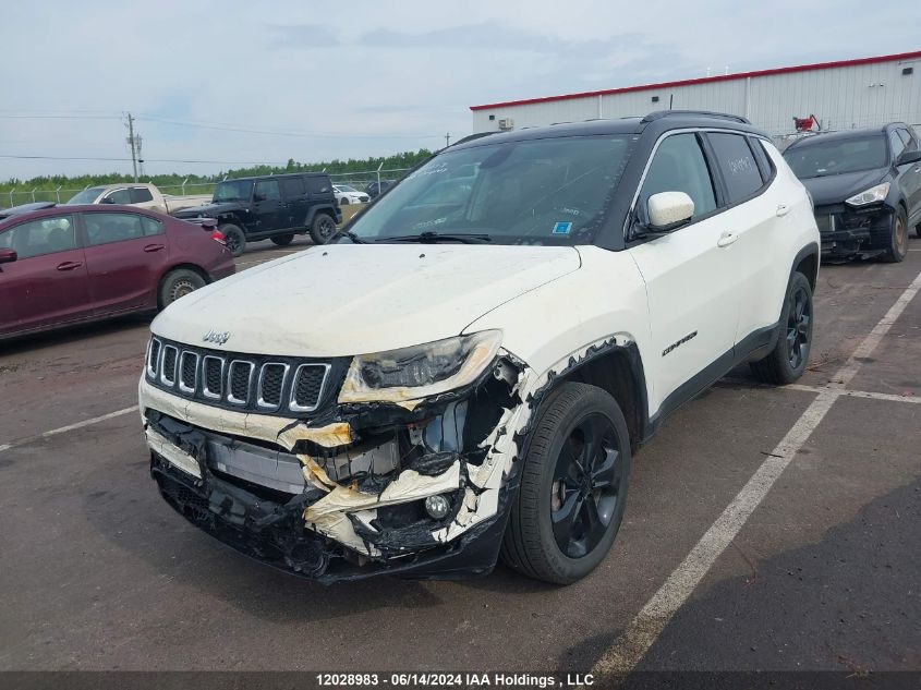 2020 Jeep Compass North VIN: 3C4NJDBB4LT162889 Lot: 12028983