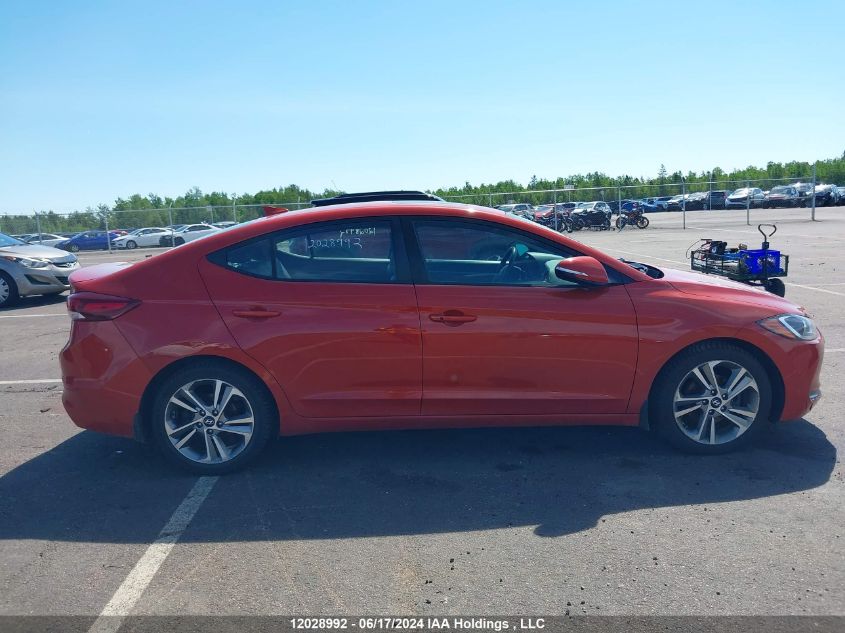 2018 Hyundai Elantra Sel/Value/Limited VIN: KMHD84LF9JU685137 Lot: 12028992