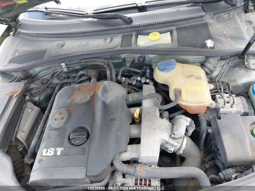 2002 Volkswagen Passat Gls VIN: WVWPD63B32P244772 Lot: 12028995