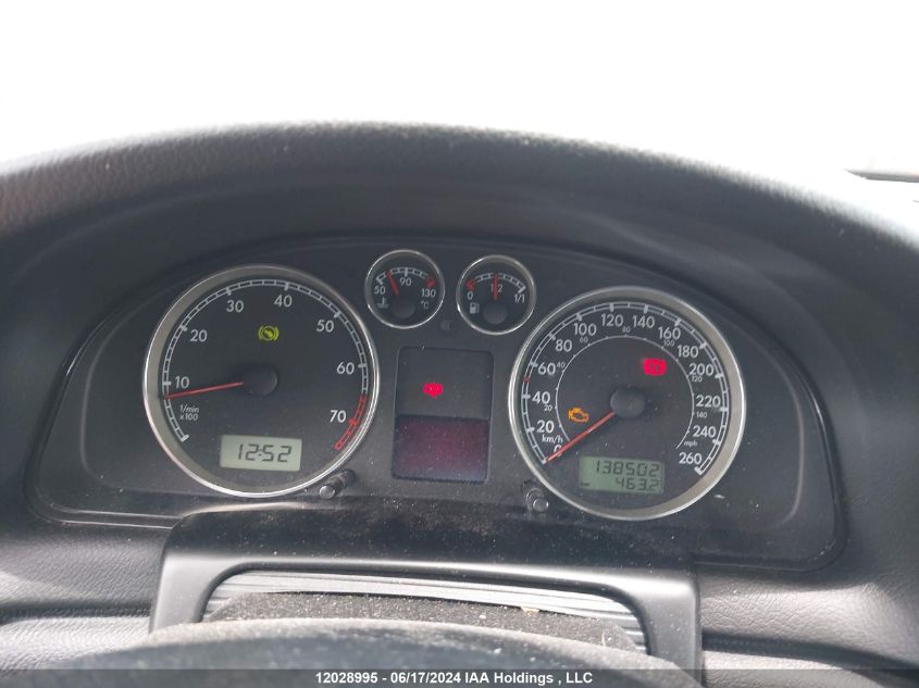 2002 Volkswagen Passat Gls VIN: WVWPD63B32P244772 Lot: 12028995