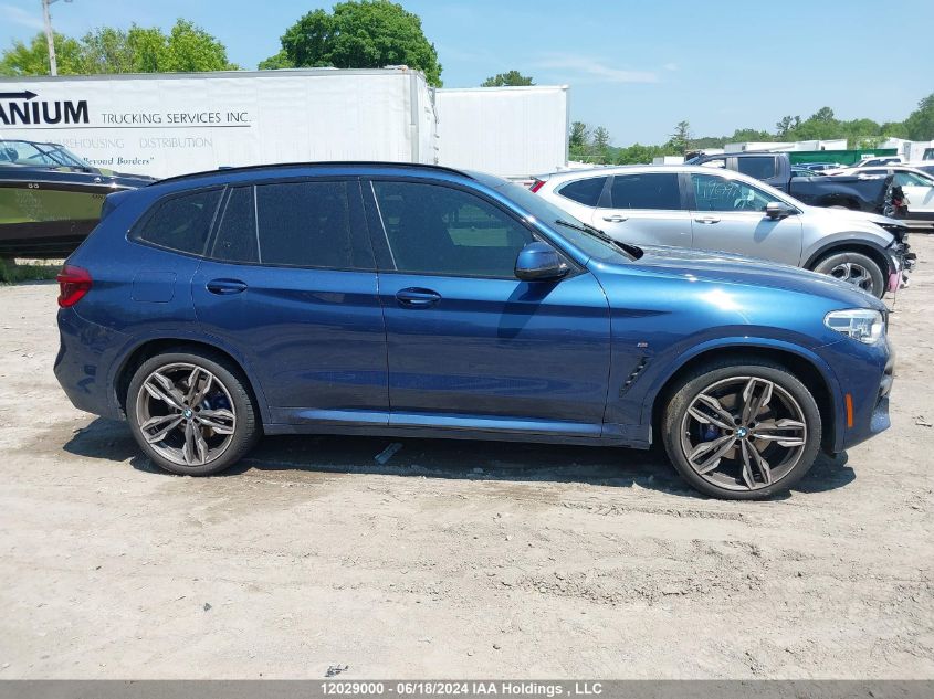 2021 BMW X3 VIN: 5UXTY9C02M9H79944 Lot: 12029000