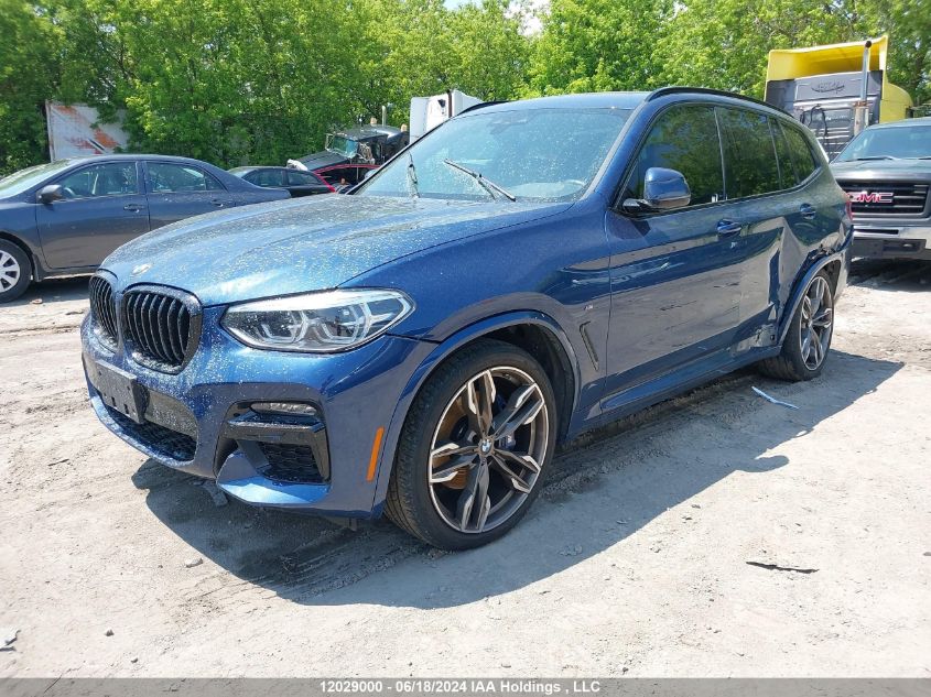 2021 BMW X3 VIN: 5UXTY9C02M9H79944 Lot: 12029000