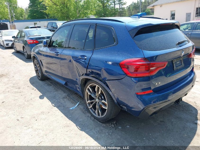 2021 BMW X3 VIN: 5UXTY9C02M9H79944 Lot: 12029000