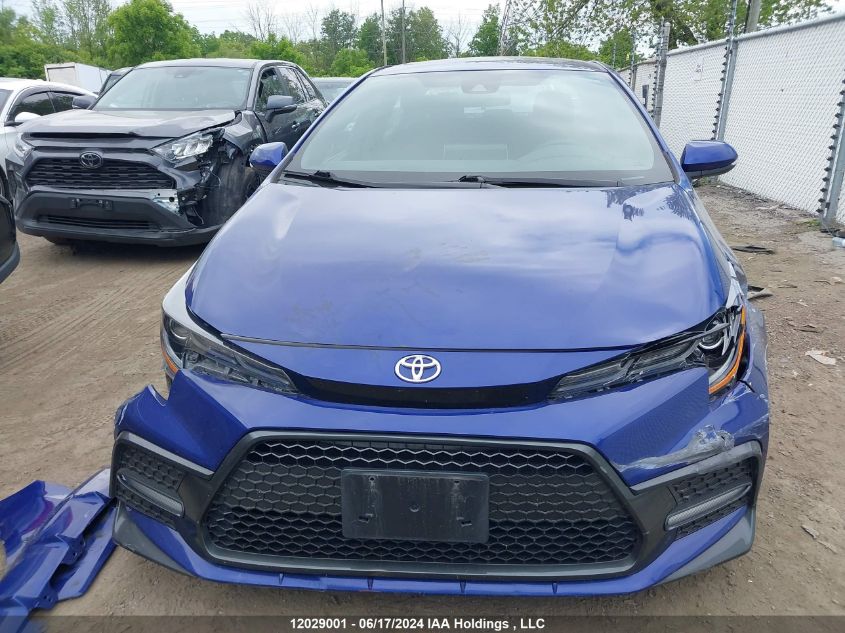 2020 Toyota Corolla Xse VIN: 5YFB4RBE5LP015176 Lot: 12029001