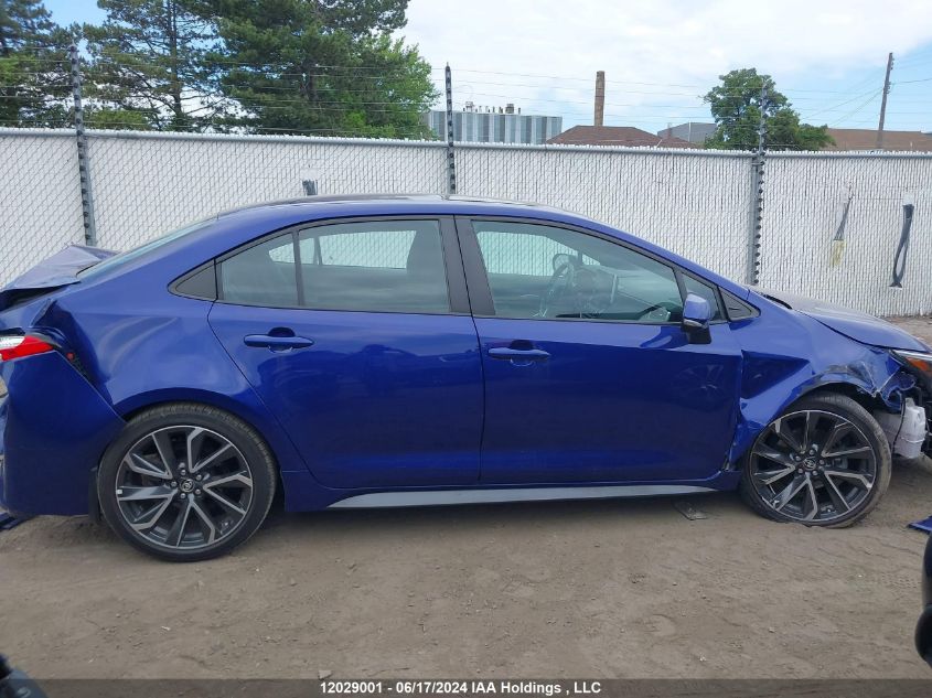 2020 Toyota Corolla Xse VIN: 5YFB4RBE5LP015176 Lot: 12029001