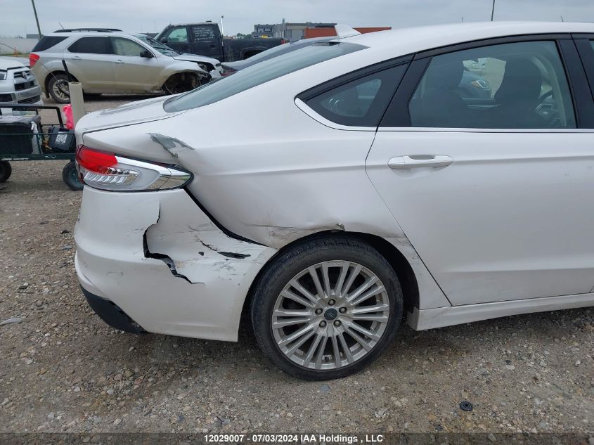 2019 Ford Fusion Se VIN: 3FA6P0HD5KR266409 Lot: 12029007