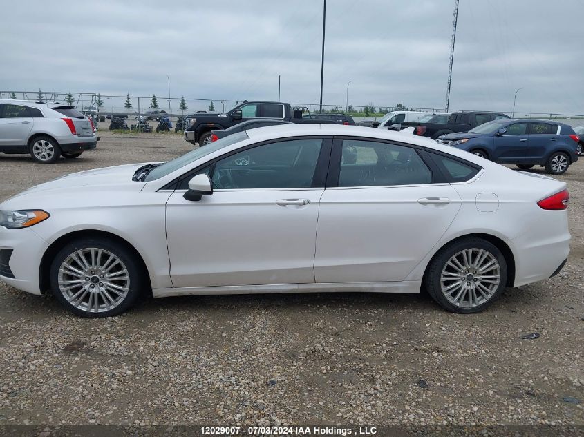 2019 Ford Fusion Se VIN: 3FA6P0HD5KR266409 Lot: 12029007