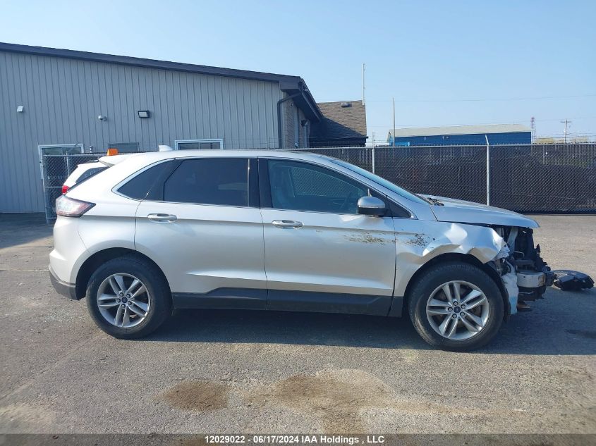 2016 Ford Edge Sel VIN: 2FMPK4J87GBB96947 Lot: 12029022