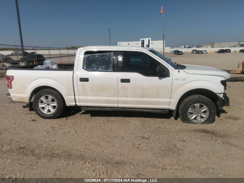 2018 Ford F150 Supercrew VIN: 1FTEW1EP2JFA09488 Lot: 12029024