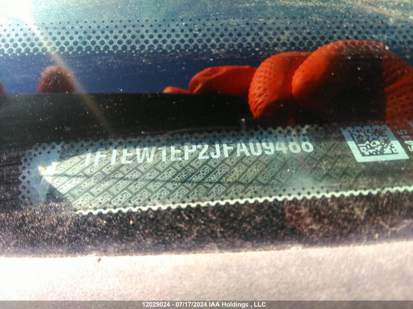 2018 Ford F150 Supercrew VIN: 1FTEW1EP2JFA09488 Lot: 12029024