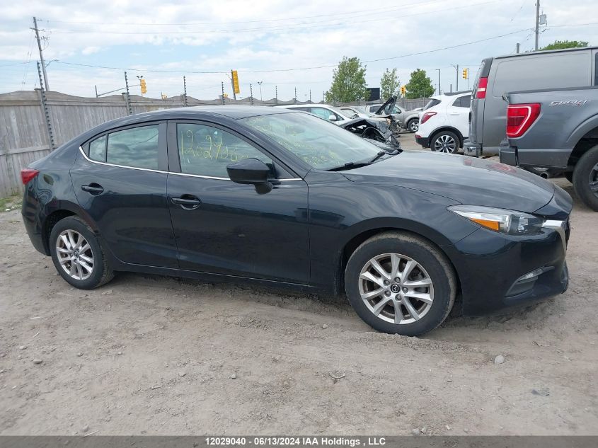 2017 Mazda Mazda3 VIN: 3MZBN1T73HM144673 Lot: 12029040