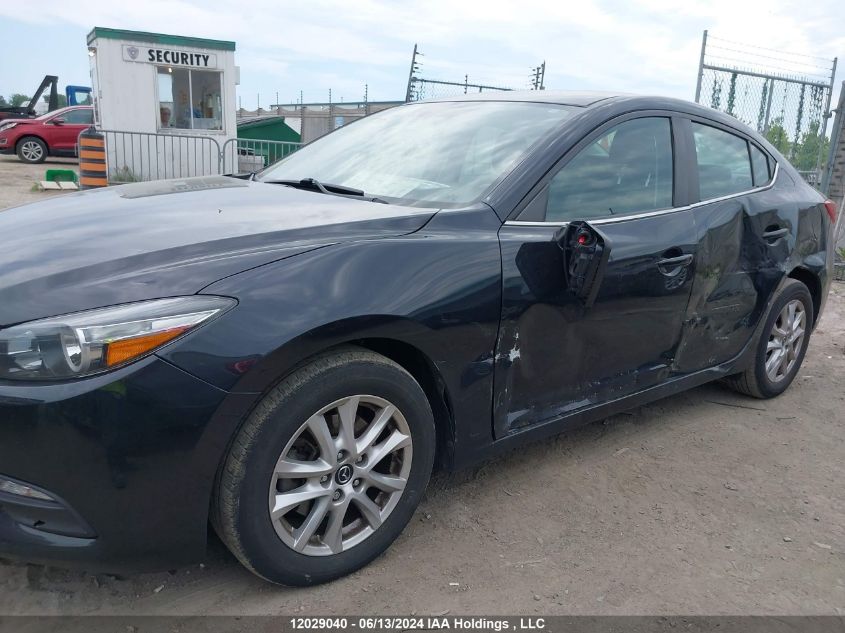 2017 Mazda Mazda3 VIN: 3MZBN1T73HM144673 Lot: 12029040