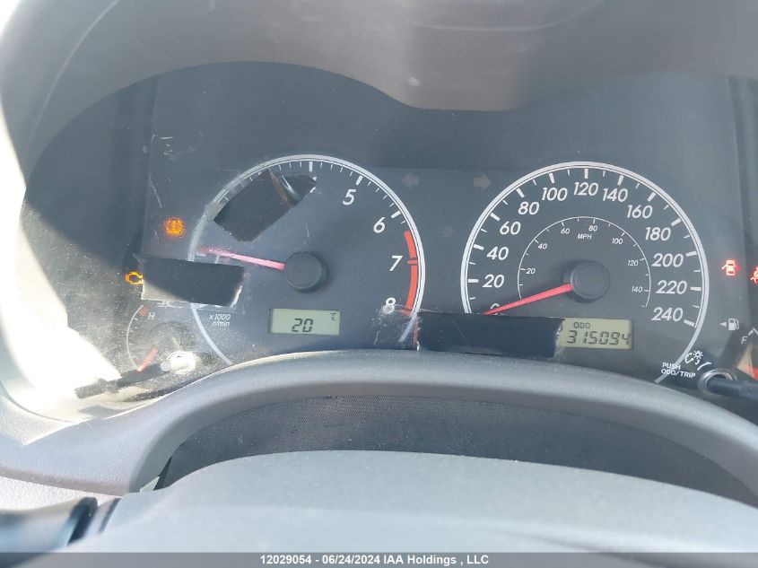 2010 Toyota Corolla VIN: 2T1BU4EE3AC256472 Lot: 12029054