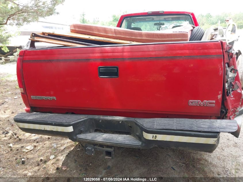 1998 GMC Sierra 1500 VIN: 1GTEC14W3WZ525608 Lot: 12029058