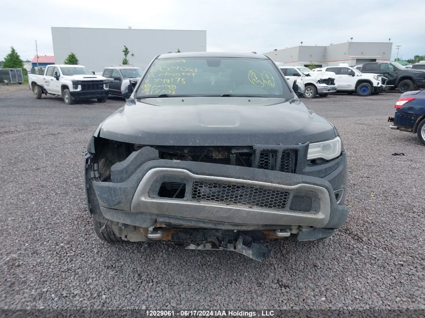 2015 Jeep Grand Cherokee Overland VIN: 1C4RJFCM9FC744175 Lot: 12029061