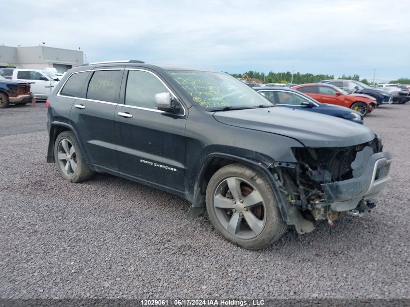 2015 Jeep Grand Cherokee Overland VIN: 1C4RJFCM9FC744175 Lot: 12029061