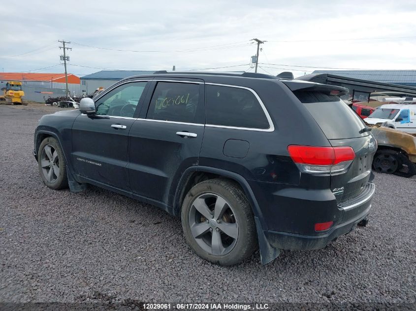 2015 Jeep Grand Cherokee Overland VIN: 1C4RJFCM9FC744175 Lot: 12029061