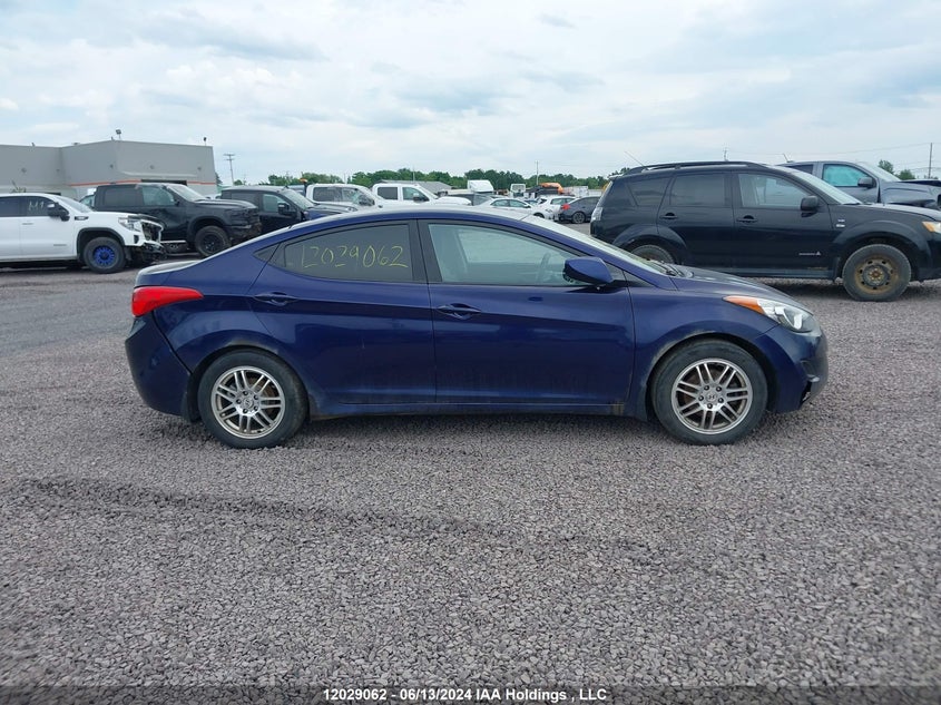 2013 Hyundai Elantra VIN: 5NPDH4AE5DH390162 Lot: 12029062