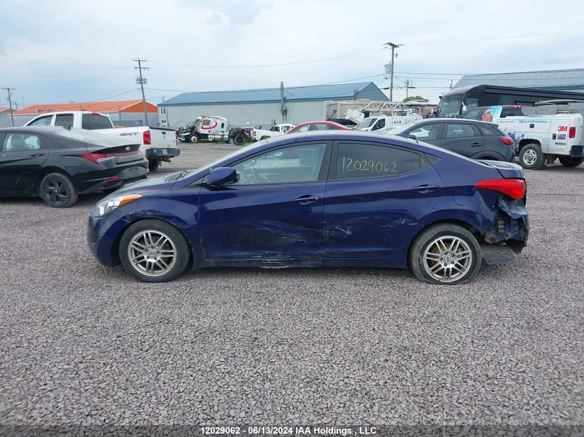2013 Hyundai Elantra VIN: 5NPDH4AE5DH390162 Lot: 12029062
