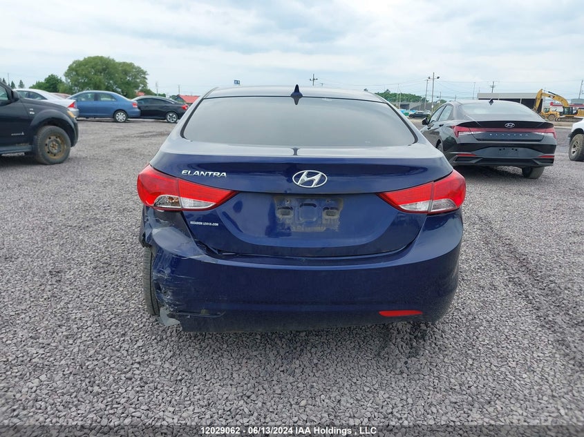 2013 Hyundai Elantra VIN: 5NPDH4AE5DH390162 Lot: 12029062