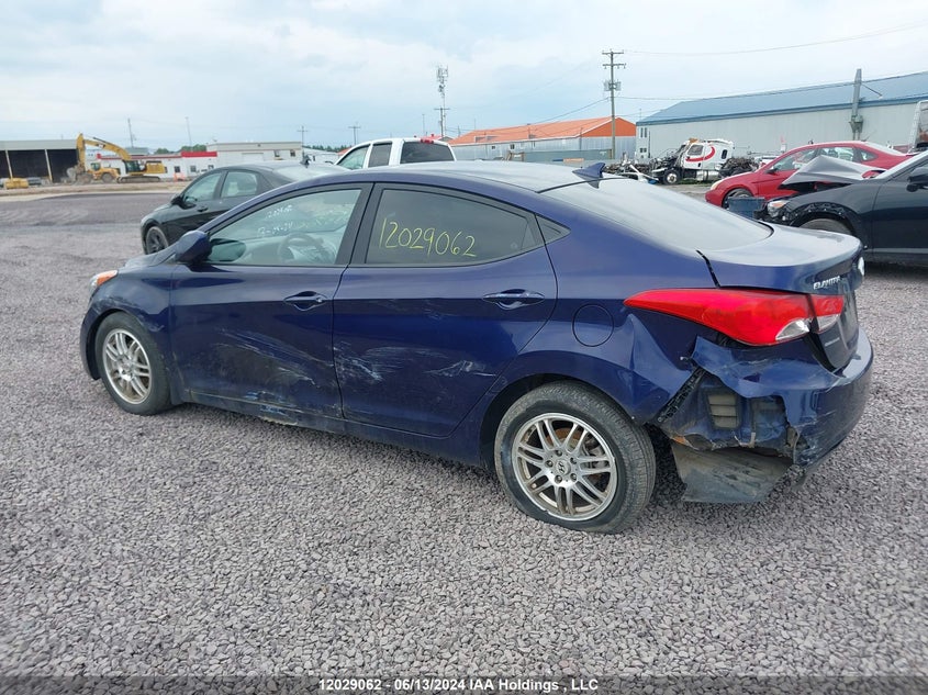 2013 Hyundai Elantra VIN: 5NPDH4AE5DH390162 Lot: 12029062