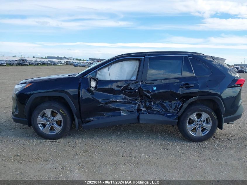 2023 Toyota Rav4 Hybrid Xle VIN: 2T3RWRFV4PW168050 Lot: 12029074