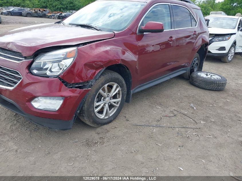 2017 Chevrolet Equinox Lt VIN: 2GNALCEK6H1583379 Lot: 12029078