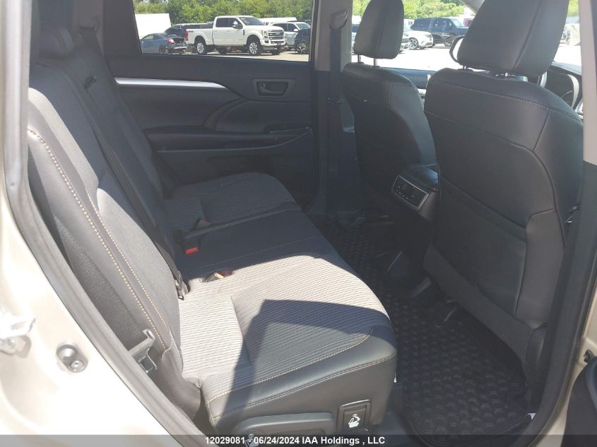 2016 Toyota Highlander Le/Le Plus VIN: 5TDZKRFH2GS171651 Lot: 12029081