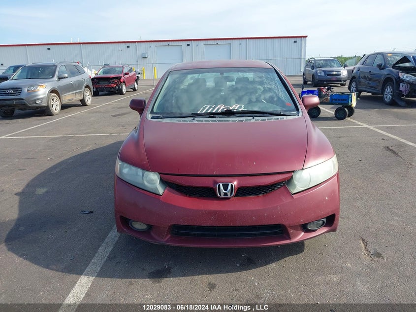 2009 Honda Civic Sdn VIN: 2HGFA16469H111217 Lot: 12029083