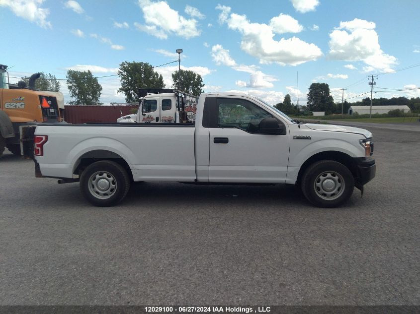 2019 Ford F150 VIN: 1FTMF1CB1KKC00105 Lot: 12029100
