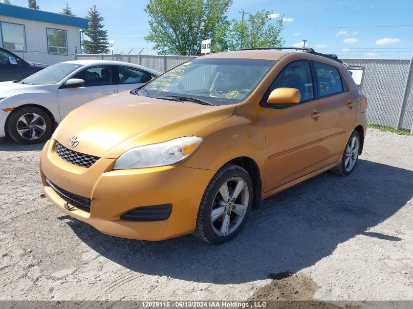 2010 Toyota Corolla Matrix S VIN: 2T1LE4EEXAC016854 Lot: 12029115