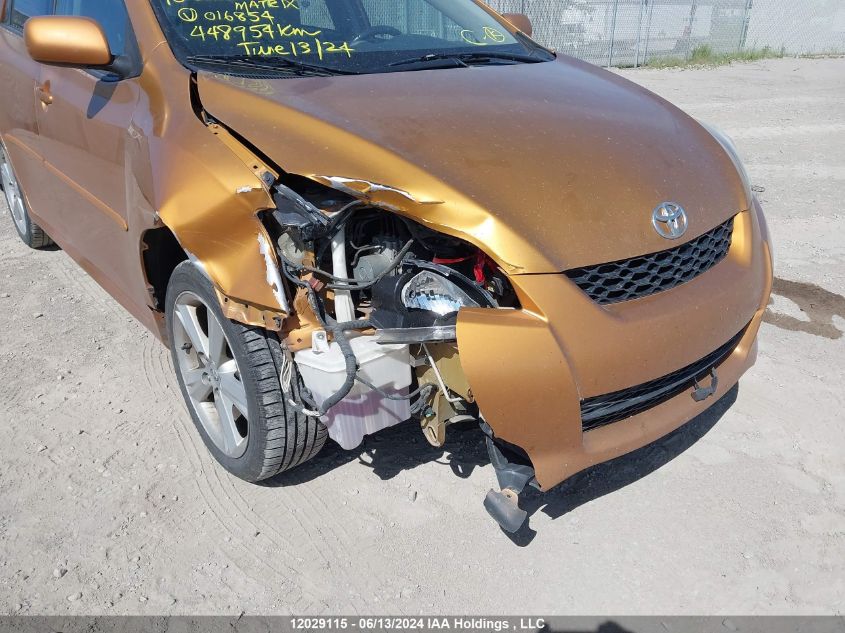 2010 Toyota Corolla Matrix S VIN: 2T1LE4EEXAC016854 Lot: 12029115