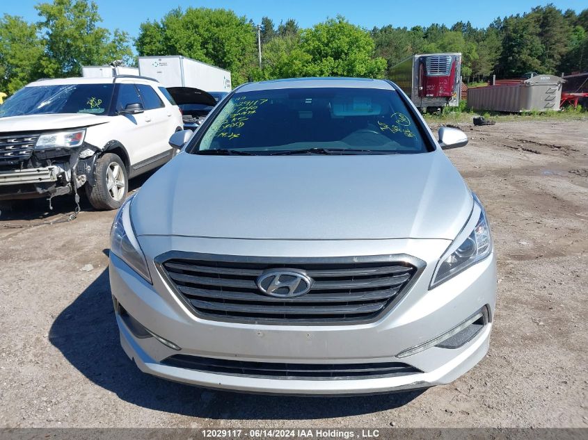 2016 Hyundai Sonata Se VIN: 5NPE24AF5GH311740 Lot: 12029117