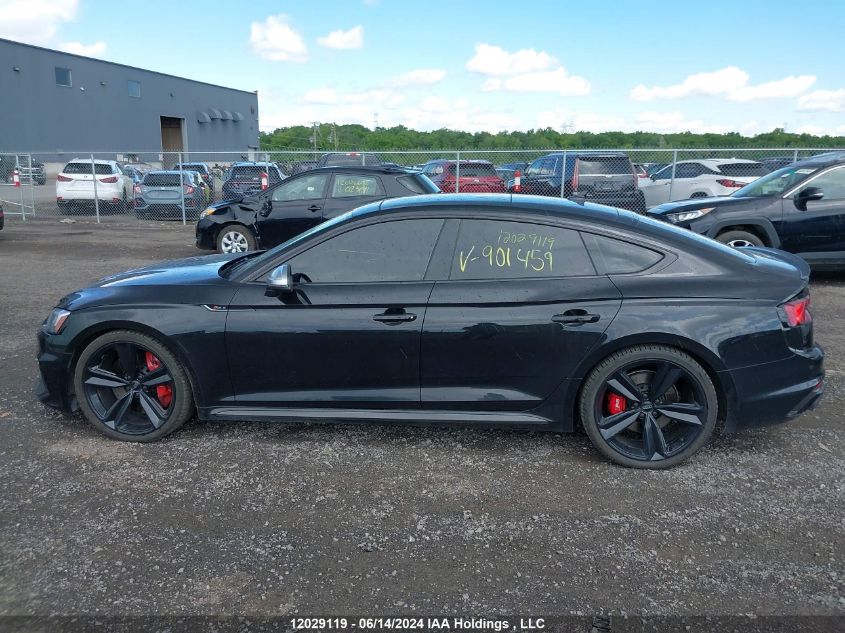 2019 Audi Rs 5 Sportback VIN: WUACWCF55KA901459 Lot: 12029119