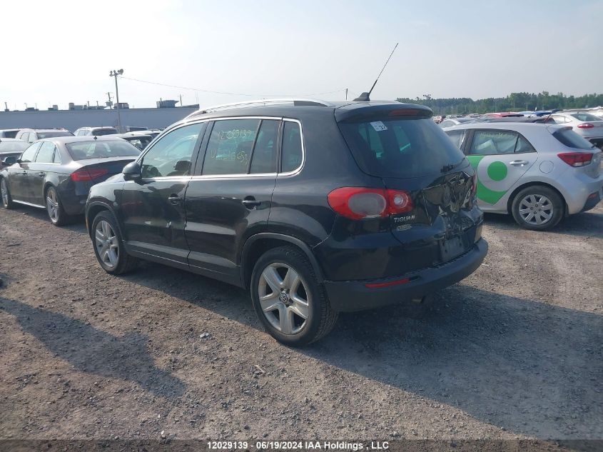 2010 Volkswagen Tiguan VIN: WVGBV7AX3AW516653 Lot: 12029139