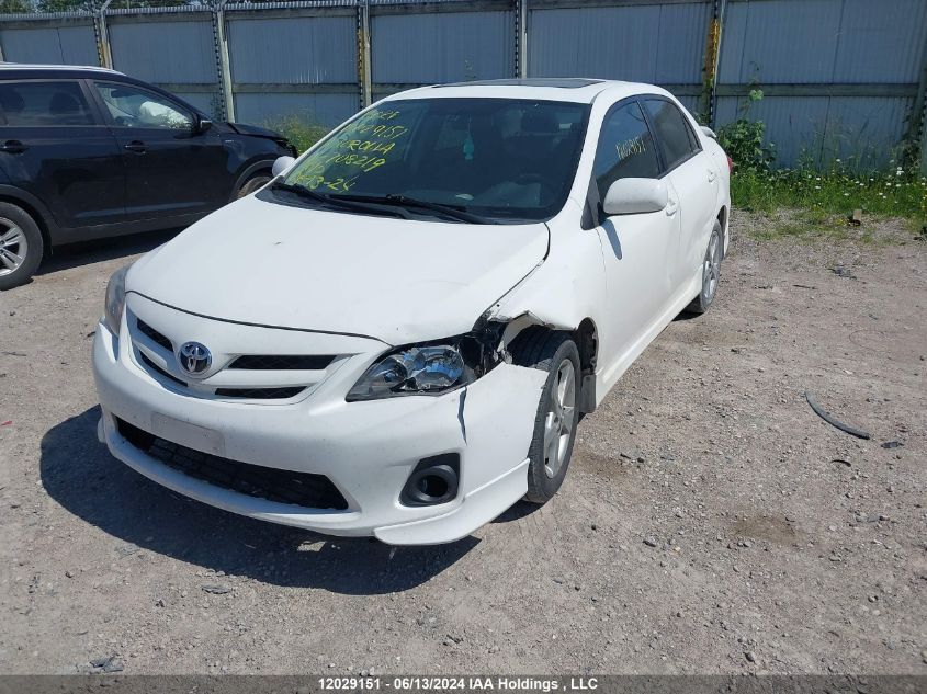 2011 Toyota Corolla Le VIN: 2T1BU4EE4BC708219 Lot: 12029151