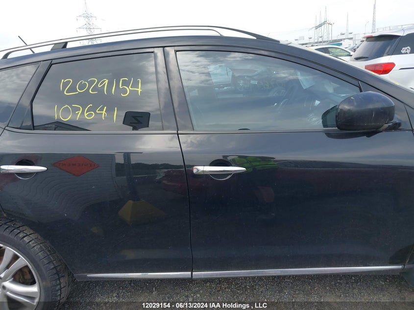 2010 Nissan Murano S/Sl/Le VIN: JN8AZ1MWXAW107641 Lot: 12029154