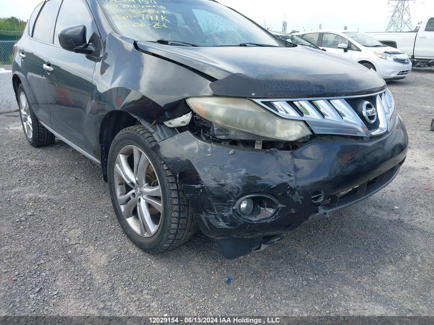 2010 Nissan Murano S/Sl/Le VIN: JN8AZ1MWXAW107641 Lot: 12029154