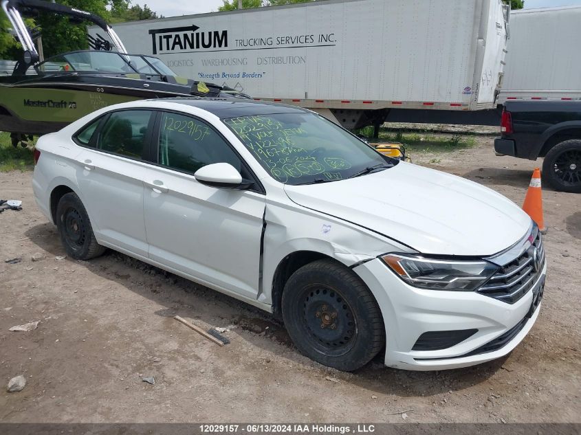 2019 Volkswagen Jetta Sel VIN: 3VWE57BU9KM122496 Lot: 12029157