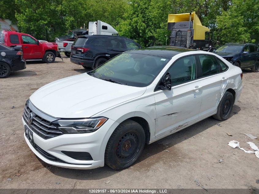 2019 Volkswagen Jetta Sel VIN: 3VWE57BU9KM122496 Lot: 12029157