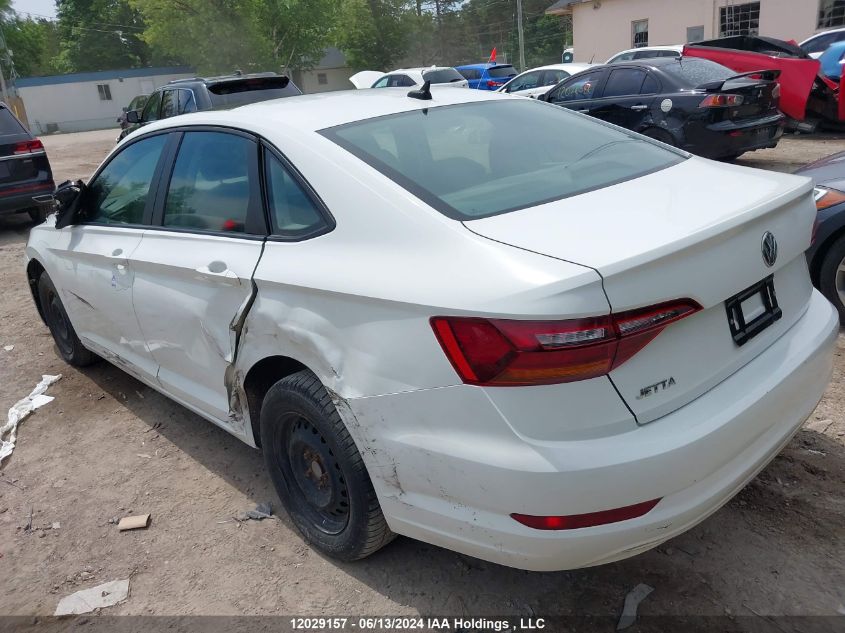 2019 Volkswagen Jetta Sel VIN: 3VWE57BU9KM122496 Lot: 12029157